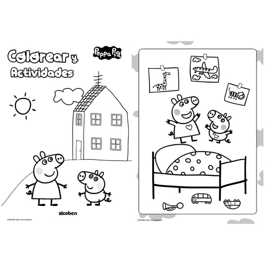 LIBRO COLOREA Y ACTIVIDADES HASBRO