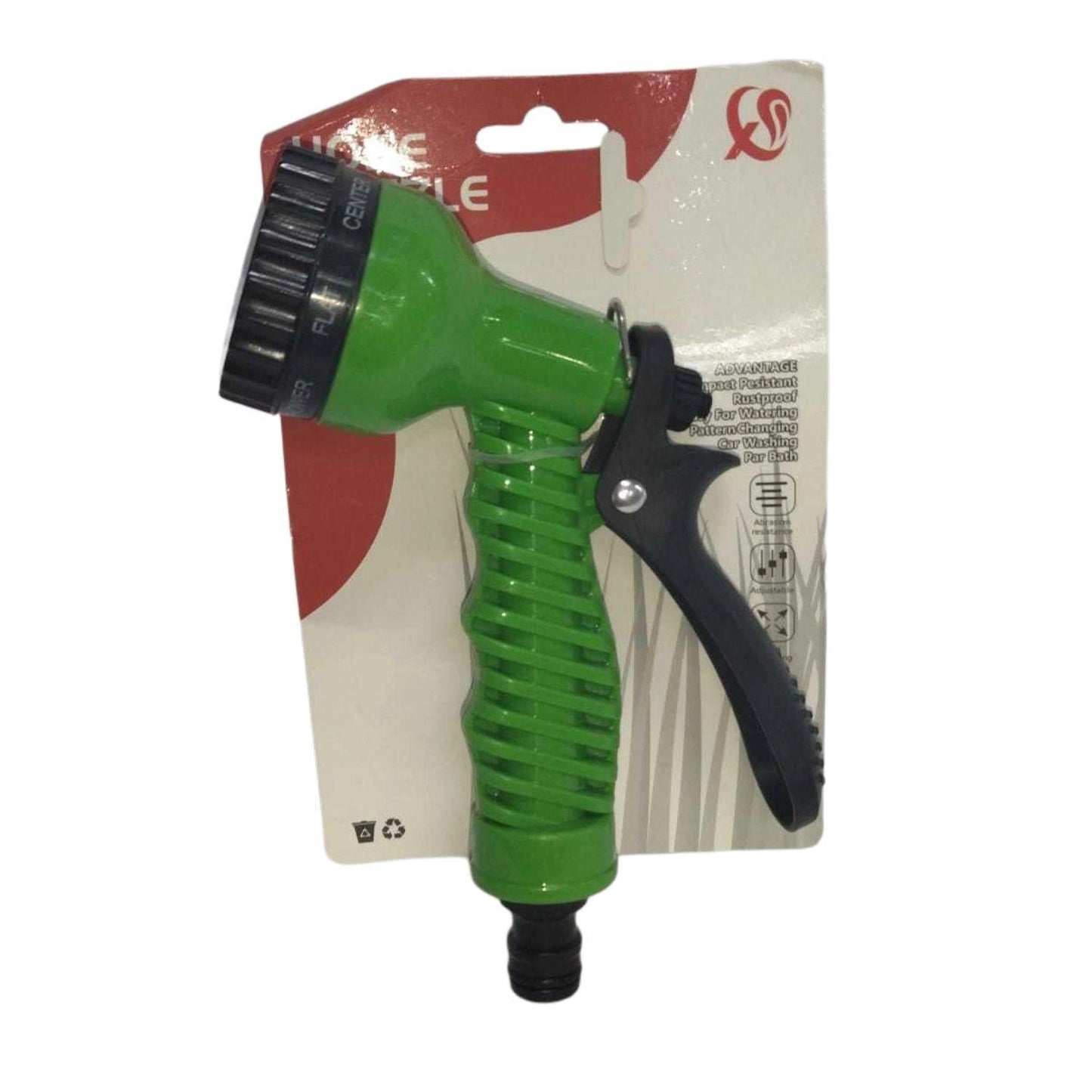 PISTOLA PLASTICA P/MANGUERA D/RIEGO