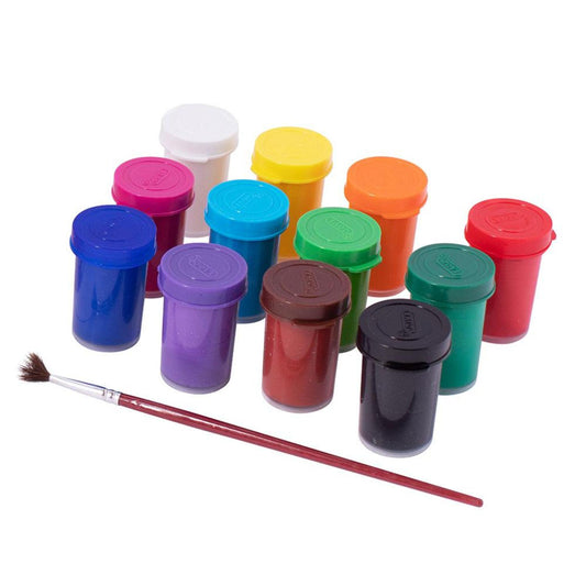 12 COLOR TEMPERA PAINTS