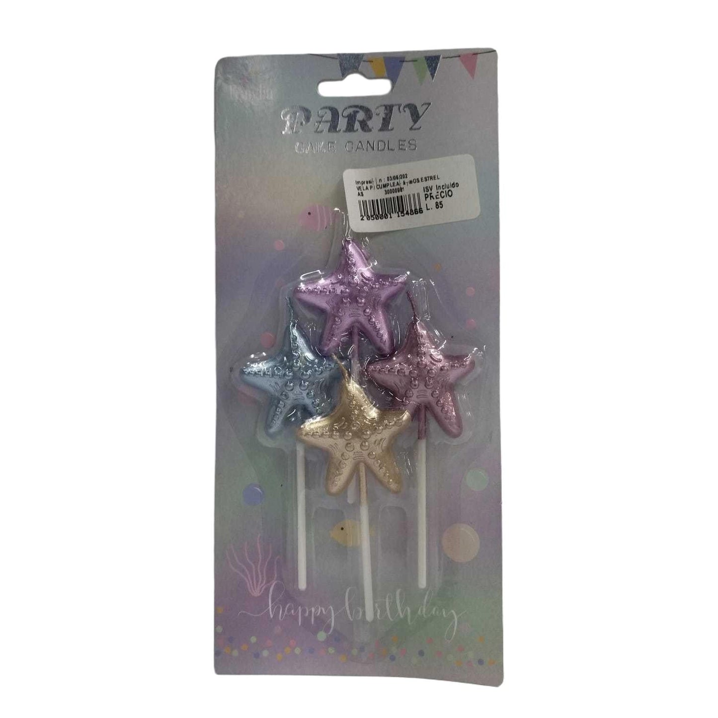 Star Birthday Candle