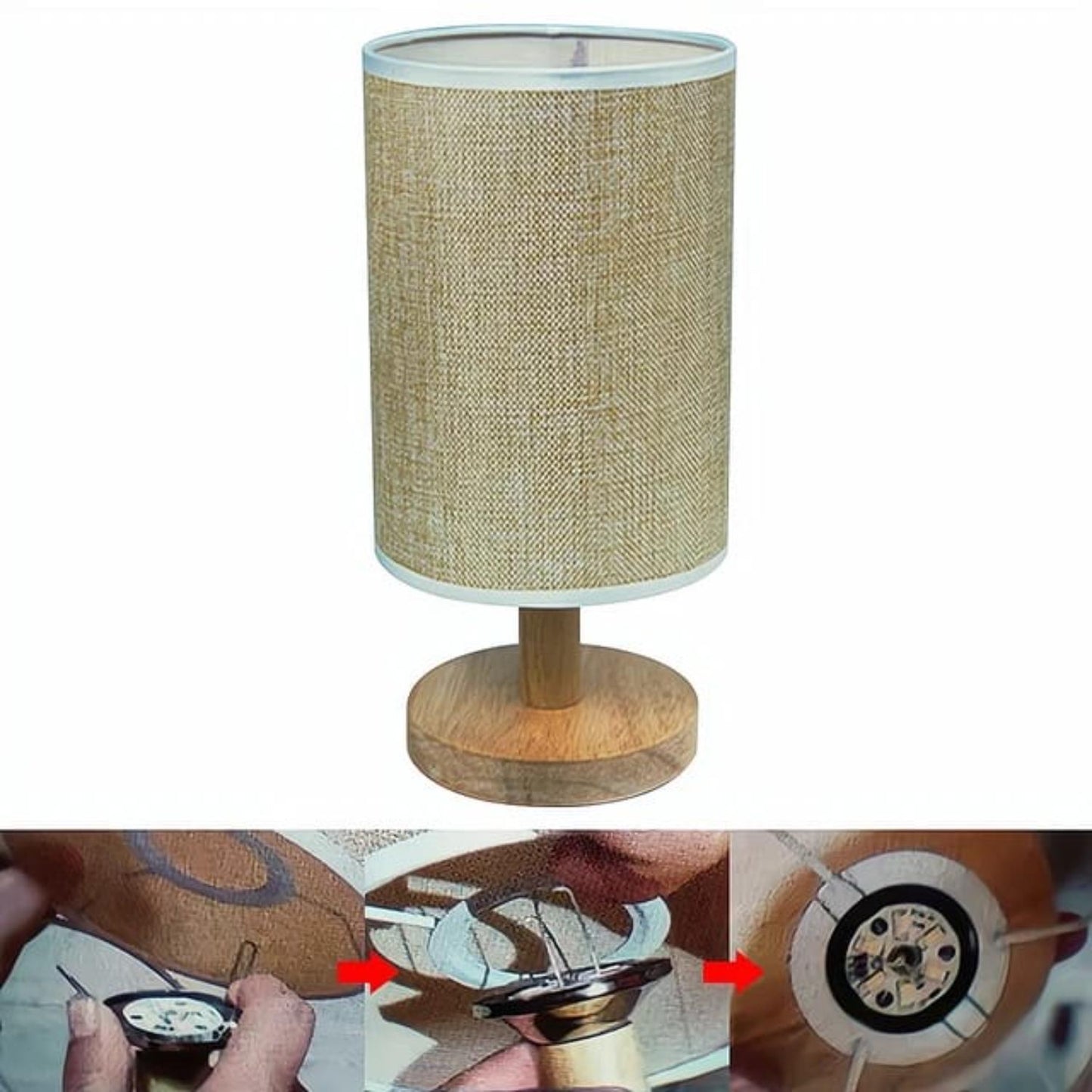 LAMPARA DE MESA SURT.