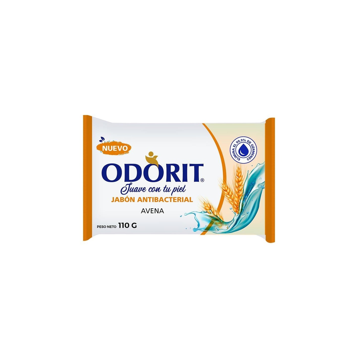 JABON ANTIBACTERIAL AVENA 110 GRS ODORIT