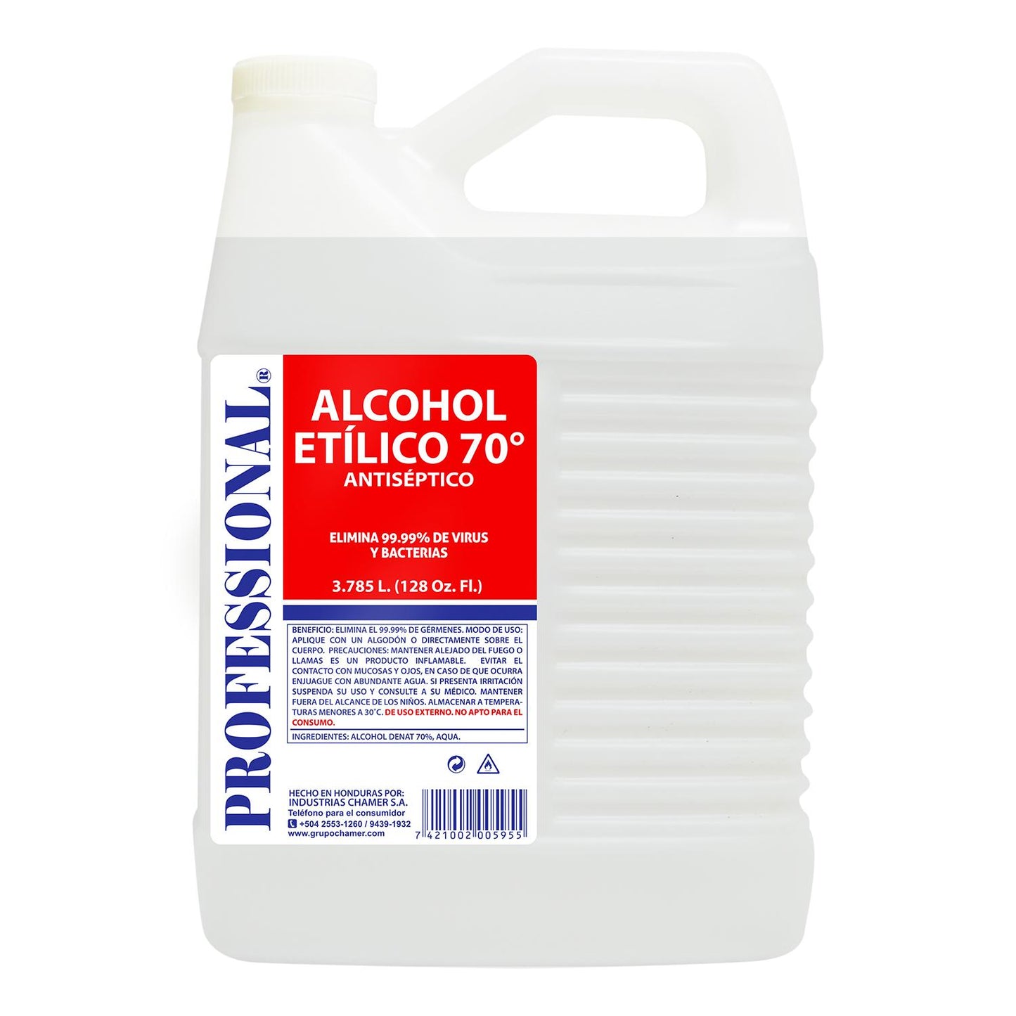 ALCOHOL ETILICO EN GALON PROFESSIONAL