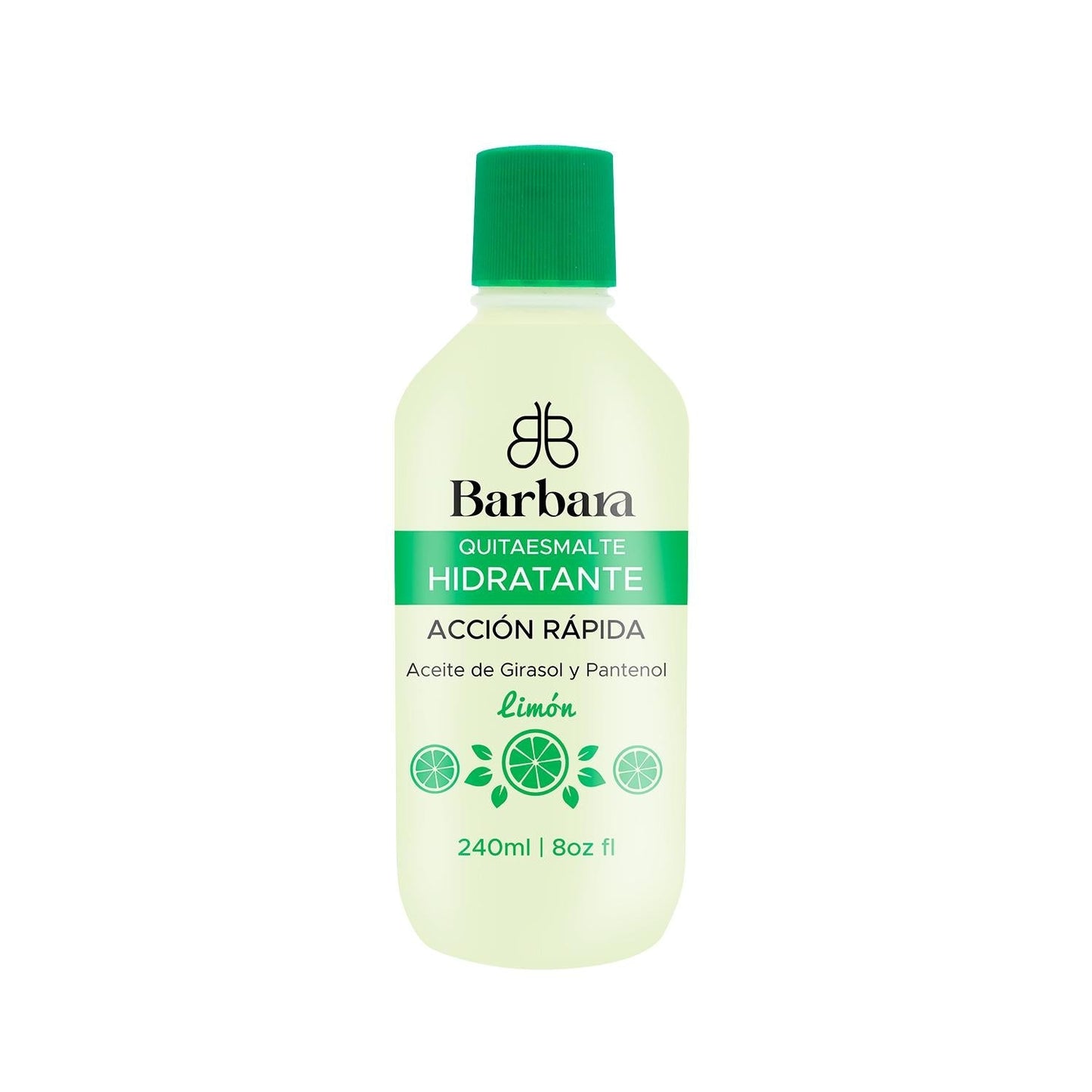 BARBARA LEMON NAIL POLISH REMOVER 8 OZ