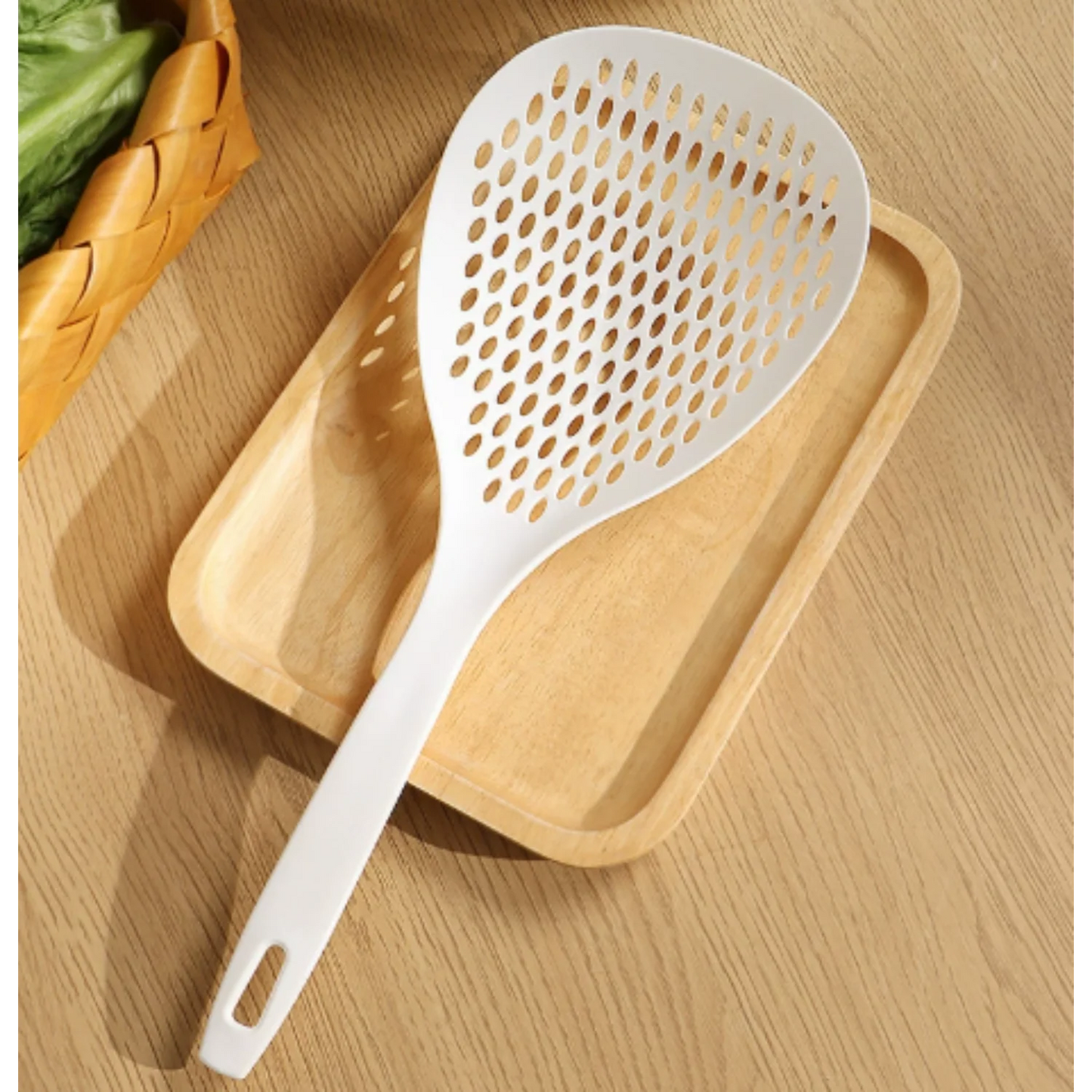 Cucharon Colador Plastico