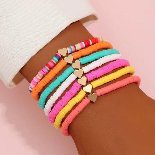 Women's Bracelet Assorted Hearts