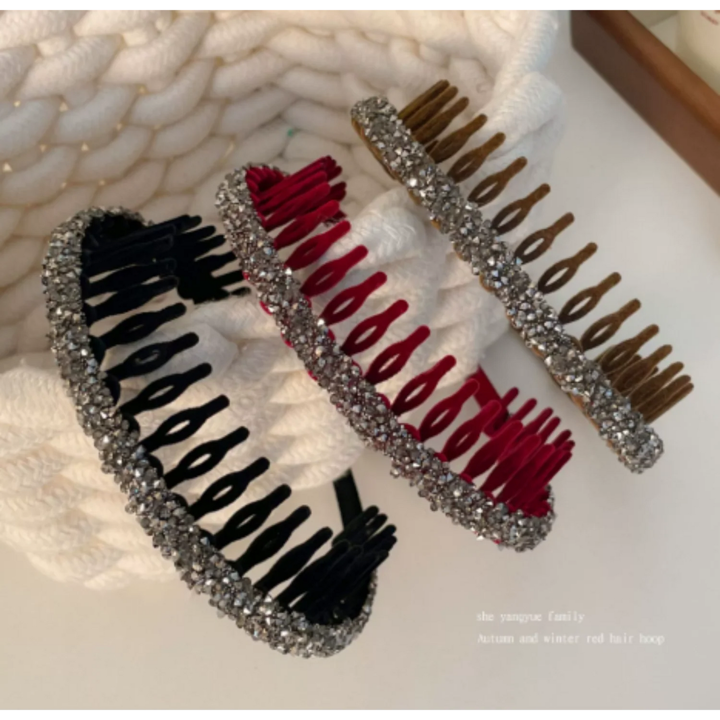 Vincha Dentada P/Cabello Surt.