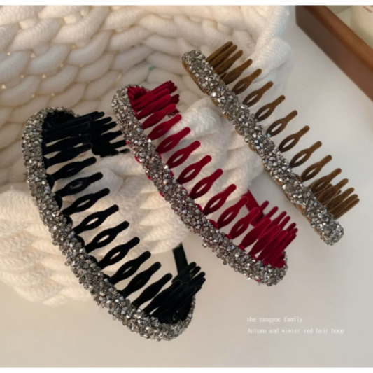 Toothed Headband for Hair Assorted.