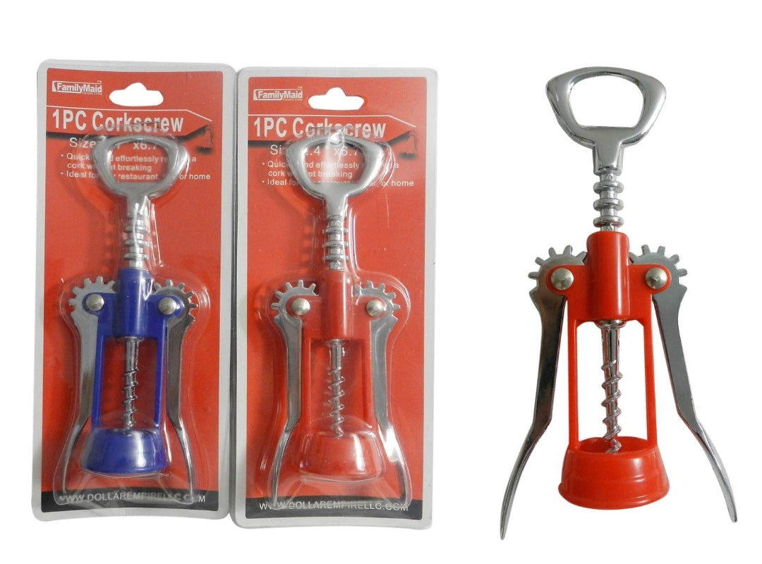 SACA CORCHOS D/ACERO SURT.