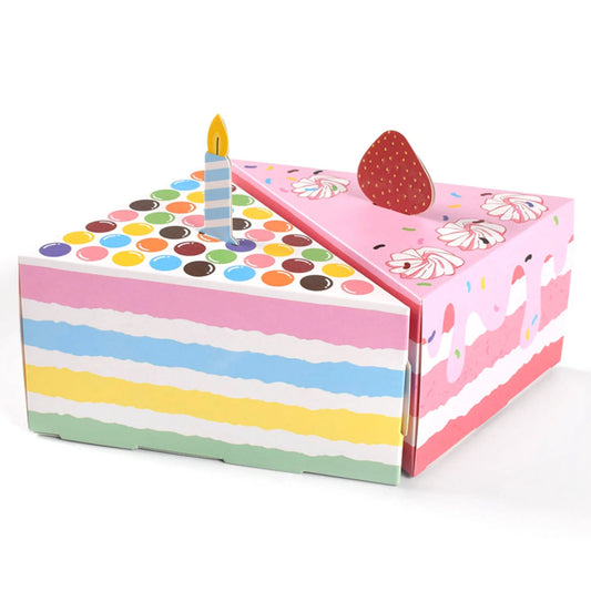 Candy Box 10Pcs F/Cake 14X11X7Cm S