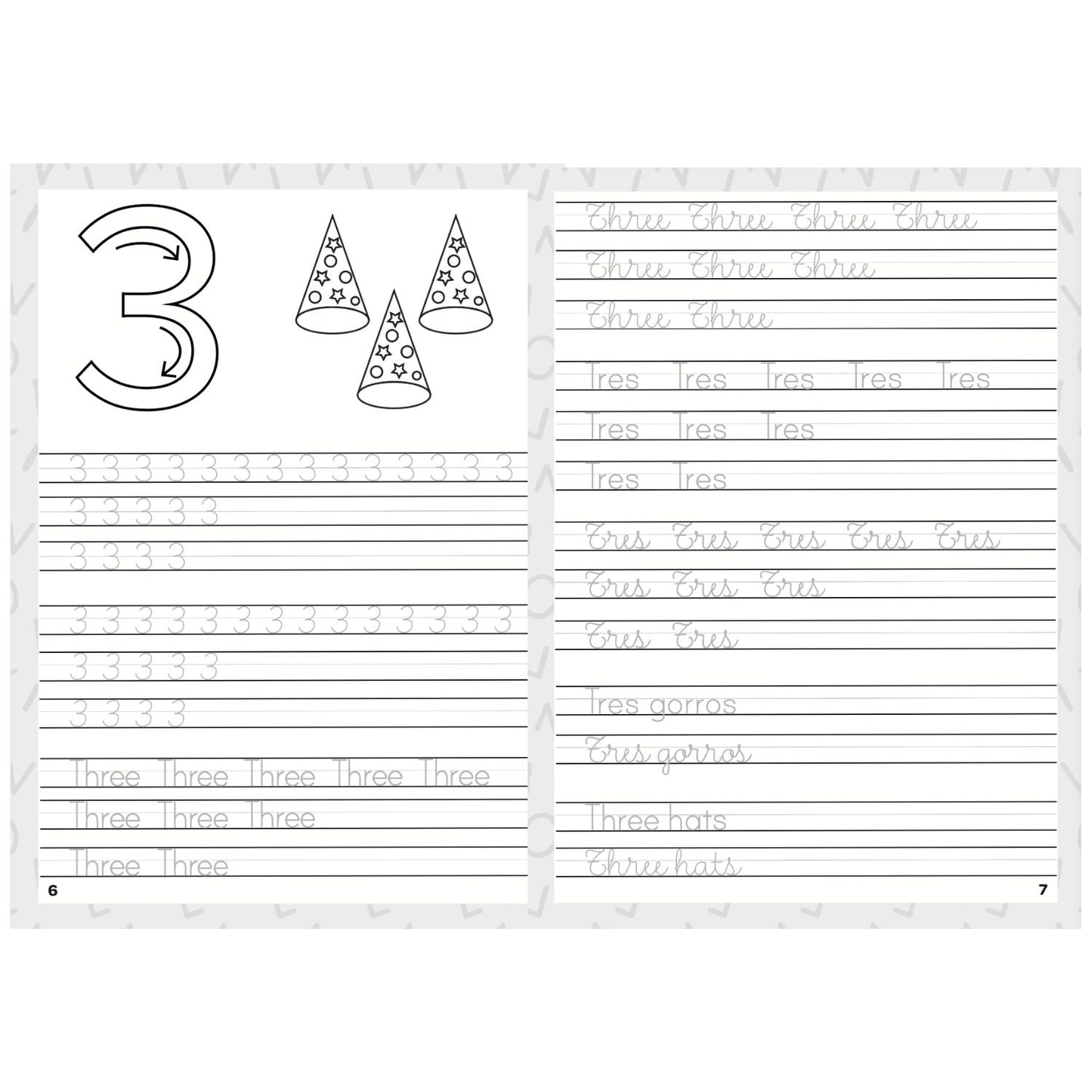 Libro Educativo Jugando a Escribir Abecedario - Español/Inglés (+5 Años)