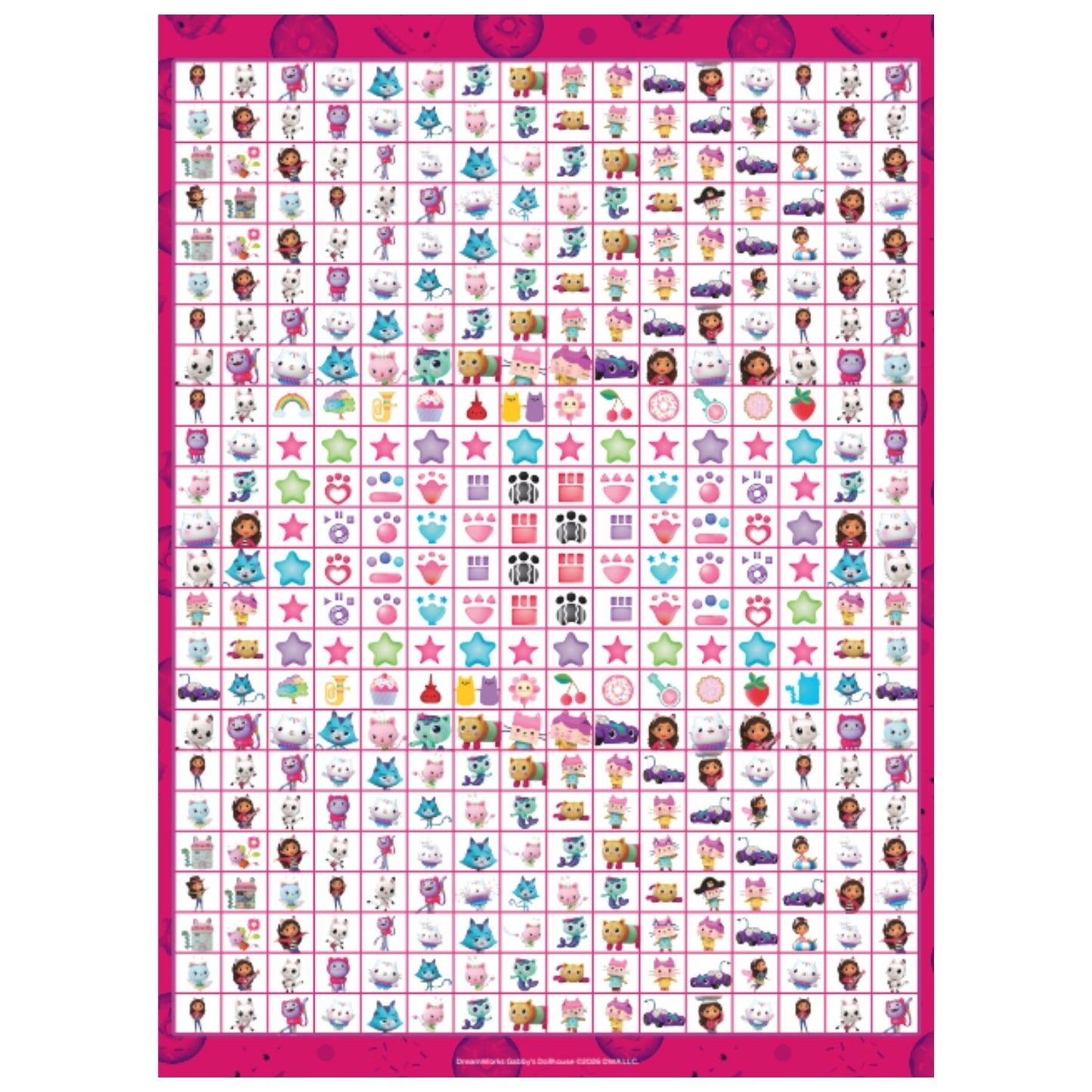 Libro de Actividades y Stickers Gabby's Dollhouse - 80 Páginas