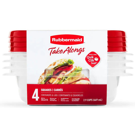 Set de Recipientes Rubbermaid 4 Pzs 29 Tazas (2086751)