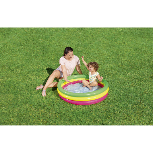 PISCINA INFLAB P/NINOS 3 ANILLOS 1.02M