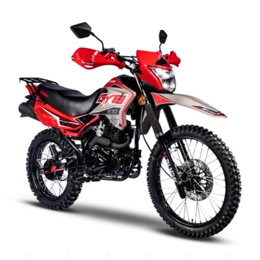 MOTOCICLETA XY200GY-8 ROJO