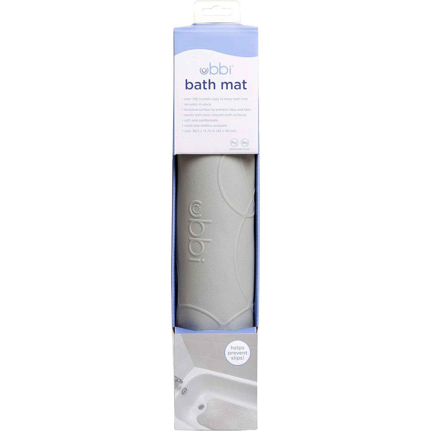 Mat de Baño Antideslizante Ubbi Gris 10508