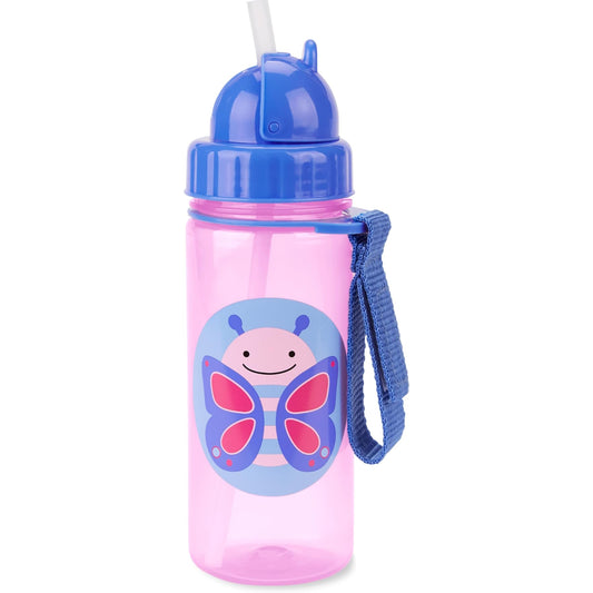 Botella Zoo de Tritan con Pajilla Skip Hop Mariposa - 9Q776410