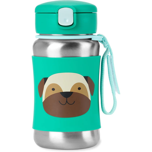 Botella Térmica de Acero Inoxidable Skip Hop Zoo Pug 12oz