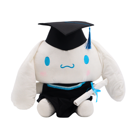 Mochila de Peluche Cinnamoroll Graduation 14" Sanrio S25CI62978