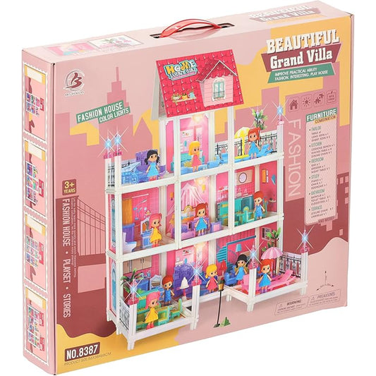 Set de Juguete Pequeña Casa de Villa Modelo 8387