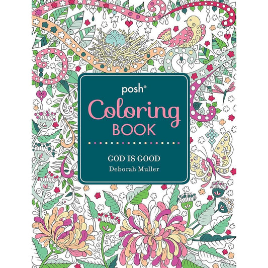 Libro de Colorear para Adultos God is Good - Arte Inspiracional y Espiritual (9781449478001)