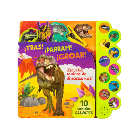 Libro Infantil Escucha: Sonidos de Dinosaurios - Experiencia Sensorial Interactiva (9781646380053)