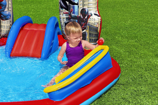 SPIDERMAN INFLATABLE PLAYSET 2.11X2.06X1.2