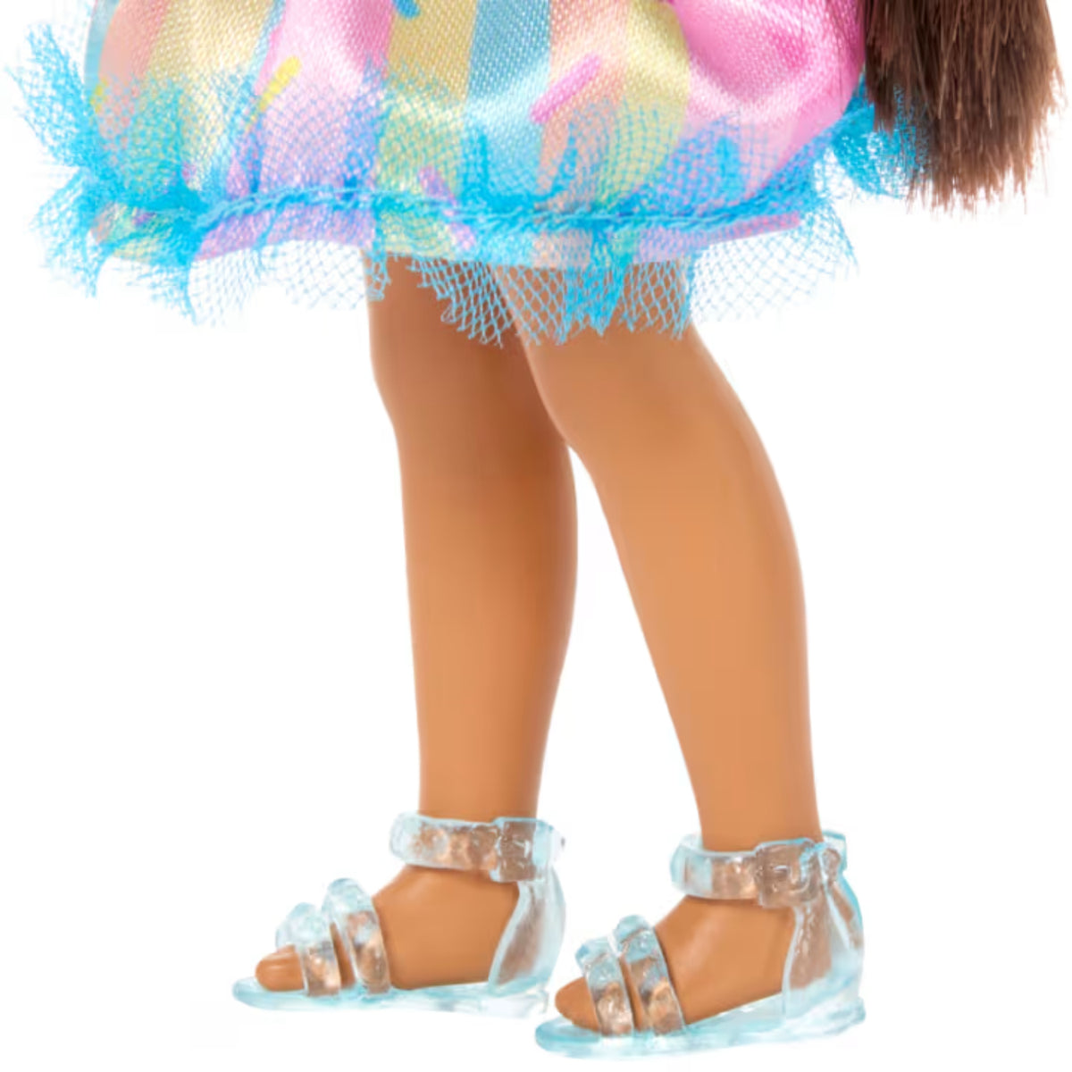 BARBIE CHELSEA CUMPLEAERA FALDA AZUL