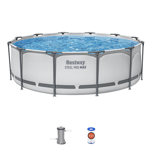 PISCINA CON TUBOS REDONDA 12X39.5