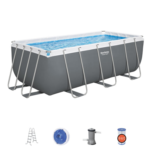 PISCINA C/TUBOS RECTANGU 4.12x2.01x1.22M