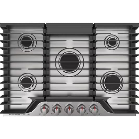 Cooktop a Gas Frigidaire Gallery 30" 5 quemadores Acero Inoxidable GCCG3048AS