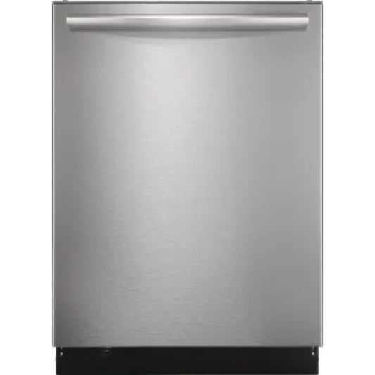 lavavajillas empotrable Frigidaire de acero inoxidable, vista frontal