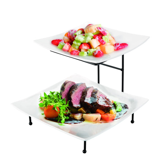 Set de Bowls para Servir con Soporte 3 Pzs (HJ22801)