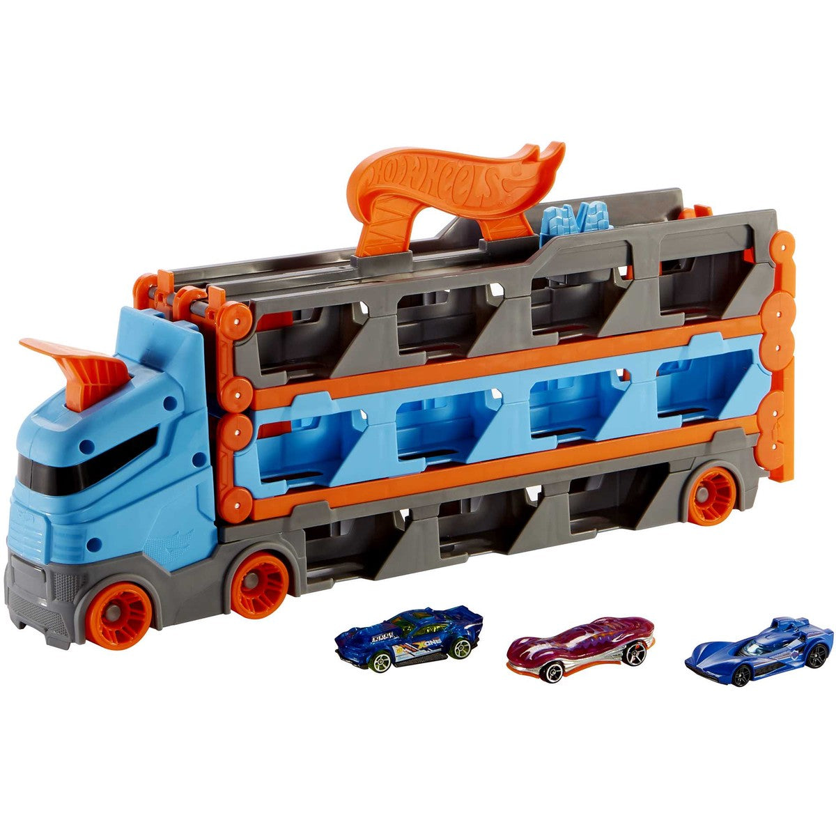 HOT WHEELS PISTA REMOLQUE CARRERAS