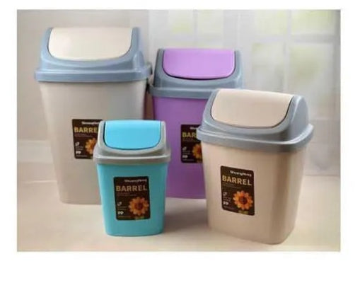 BASURERO PLAST. C/VAIVEN 2.5L SURT.