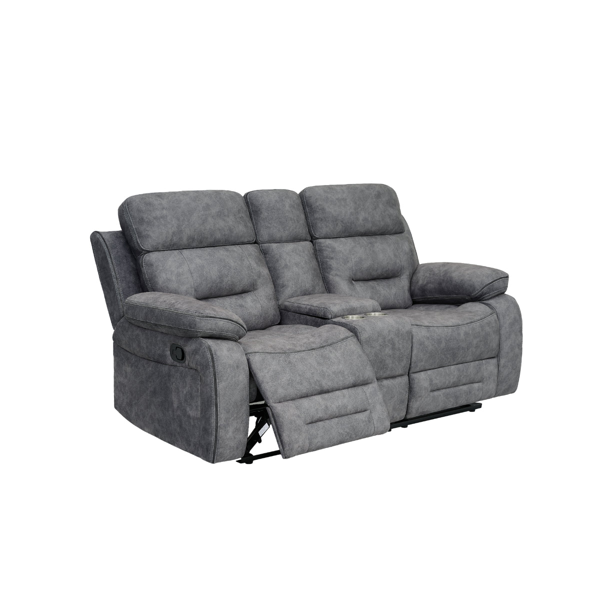 SOFA RECLINABLE CCONSOLA GR OSC