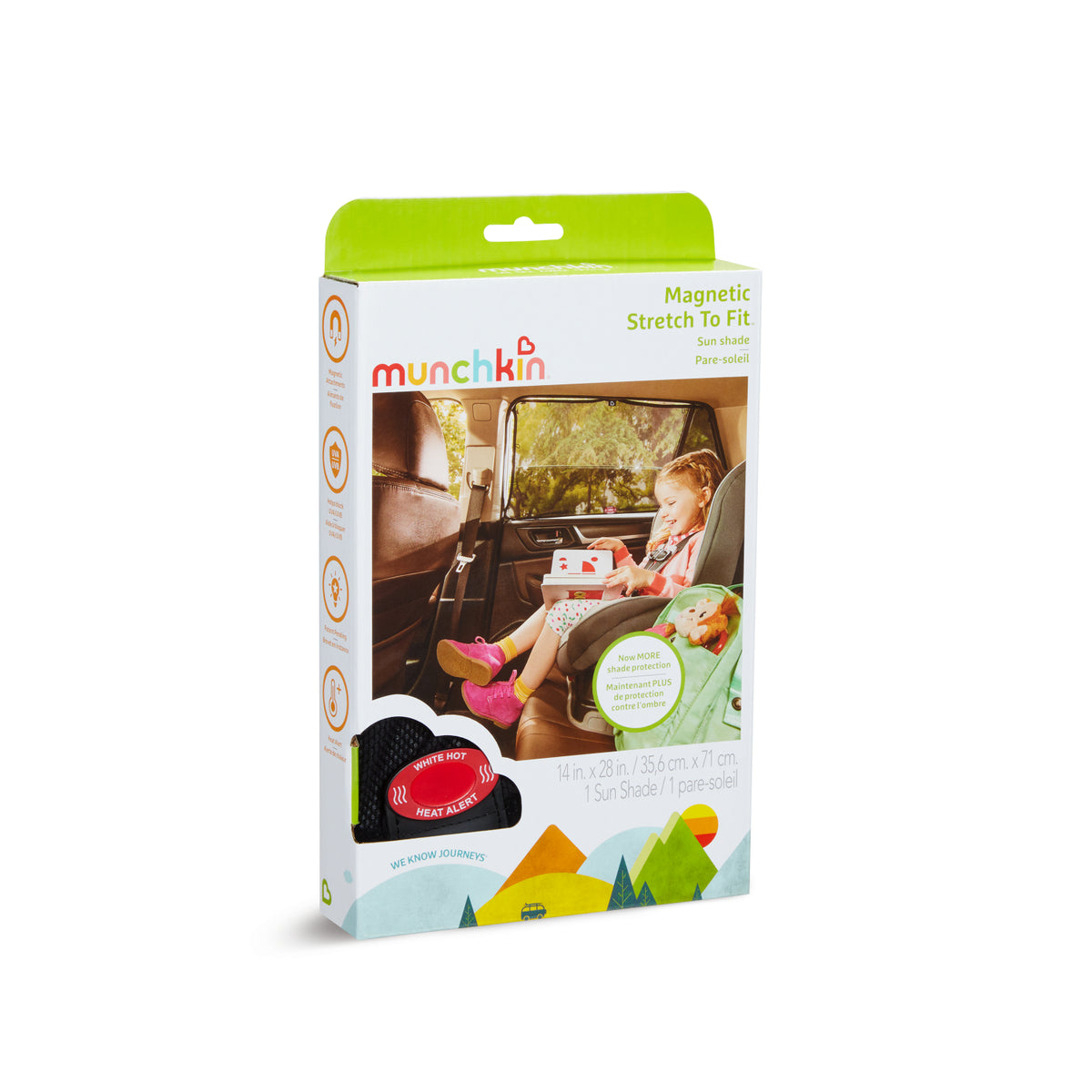 MAGNETIC STRETCHTO FIT SUN SHADE