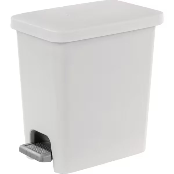 BASURERO C PEDAL 27GAL BL