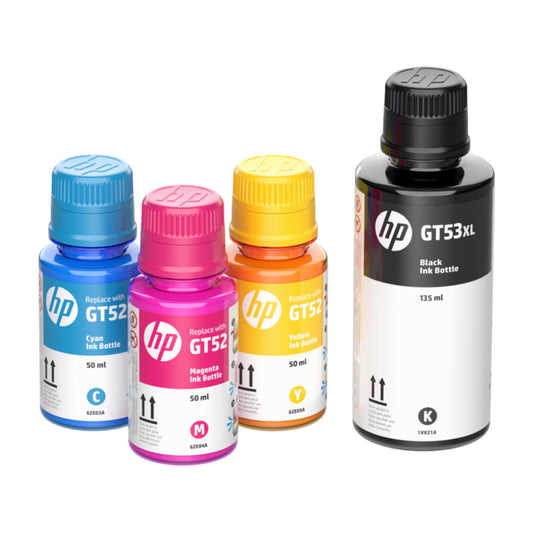 PAQUETE DE BOTELLA DE TINTA HP GT53GT52