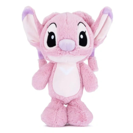 peluche rosa de Foster, vista frontal, juguete suave para niños
