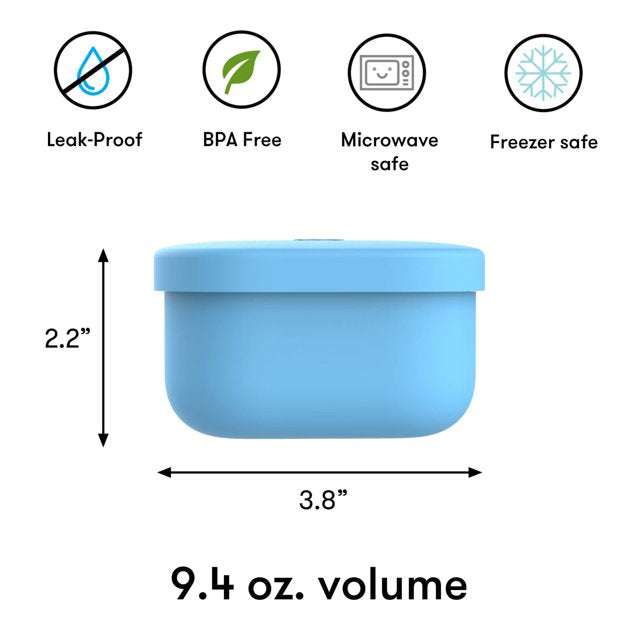 Contenedor para Snacks OmieSnack - Azul OMSILC103
