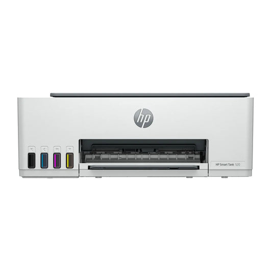 Impresora HP Smart Tank 520, vista frontal, color blanco