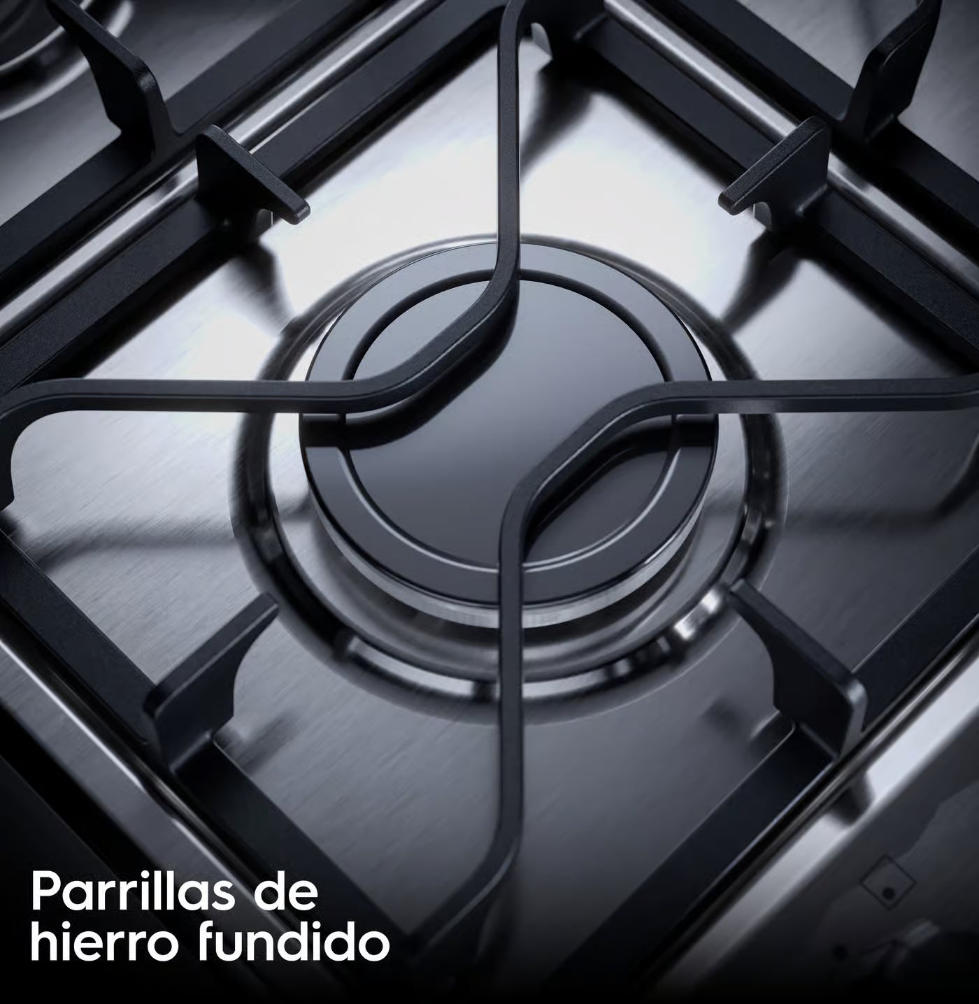 Estufa a Gas Frigidaire 30" 5 Quemadores Acero Inoxidable FKGO30Z5BZM