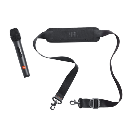 Soporte y micrófono para bocina JBL PartyBox On-The-Go Bluetooth, ideal para eventos y fiestas