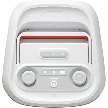 Control del parlante JBL PartyBox Club 120 bluetooth con botones intuitivos y diseño moderno