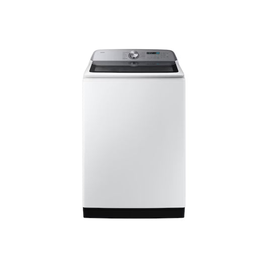 Lavadora digital 25kg Honduras de Samsung en color blanco con panel de control fácil de usar