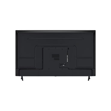 Parte trasera del televisor LG 65 pulgadas 4K mostrando conexiones y soporte