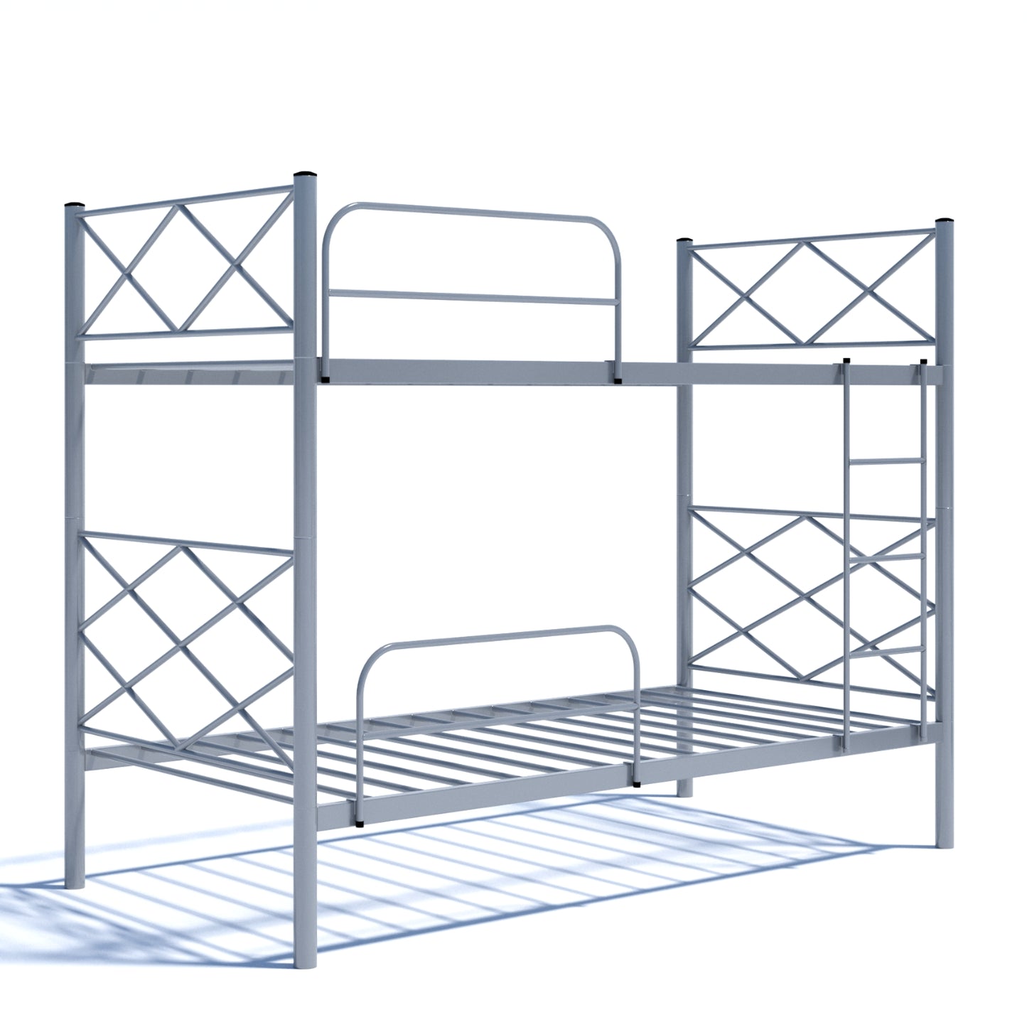 litera juvenil gris frontal, diseño moderno y resistente