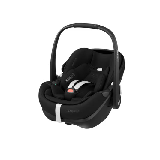 Silla de coche Maxi Cosi negra, lateral, ideal para bebés