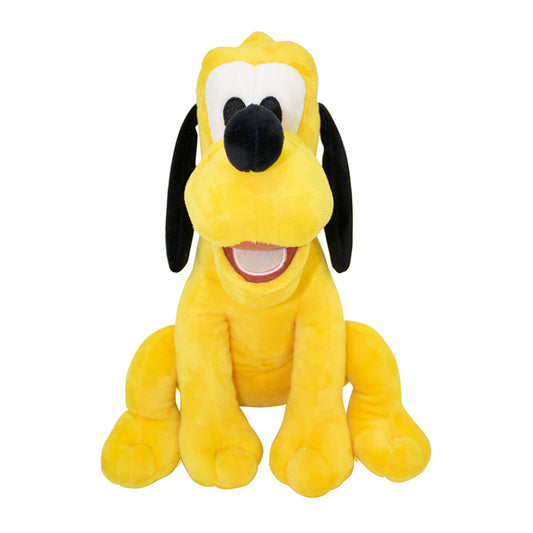 Peluche de Pluto amarilla sentado, ideal para colección y regalos